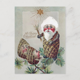 Victoriaans kerstfeest Briefkaart