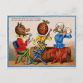  Victoriaans kerstfeest Briefkaart (Voorkant)