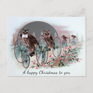  Victoriaans kerstfeest Briefkaart