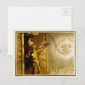  Victoriaans kerstfeest Briefkaart (Voorkant / Achterkant)