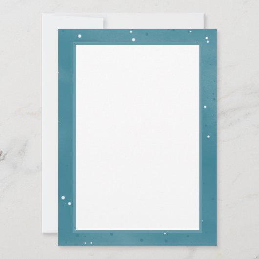  Victoriaans kerstfeest Kaart (Achterkant)