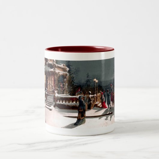 Victoriaans kerstfeest Mok (Center)