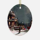 Victoriaans kerstfeest Ornament (Rechts)