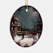 Victoriaans kerstfeest Ornament (Rechts)