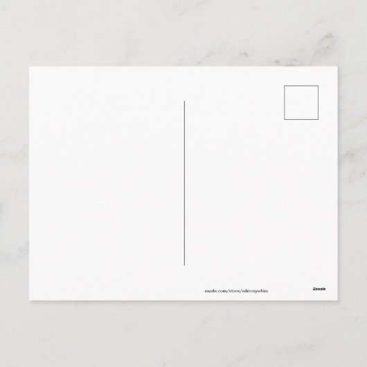 Victoriaans kerstfeest Rozen Briefkaart (Achterkant)