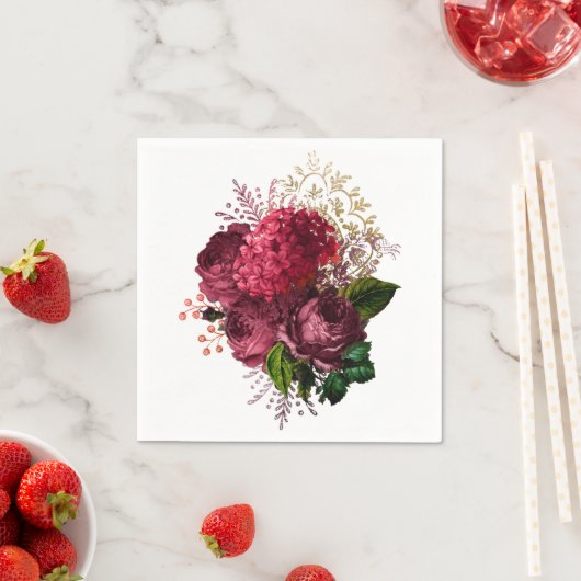  Victoriaans kerstfeest Servet (Insitu)