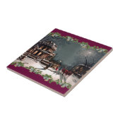 Victoriaans kerstfeest Tegel Tegeltje (Zijkant)