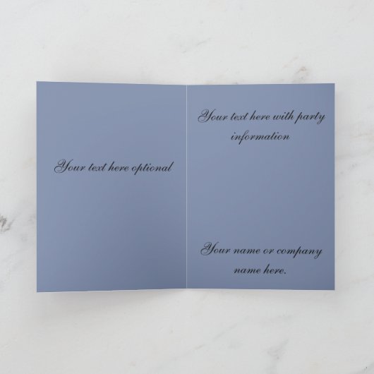 Victoriaans kerstfeest Uitnodigen (Binnen)