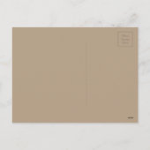 Victoriaans kerstfeestdag feestdagenkaart (Achterkant)