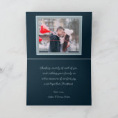 Victoriaans kerstfoto kaart (Binnen)