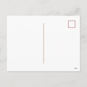 Victoriaans kerstgroet met gedicht - feestdagenkaart (Achterkant)