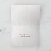 Victoriaans kersthuis kaart (Binnen)