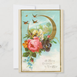 Victoriaans kerstkaart