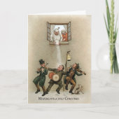  Victoriaans kerstkaart Feestdagen Kaart (Voorkant)