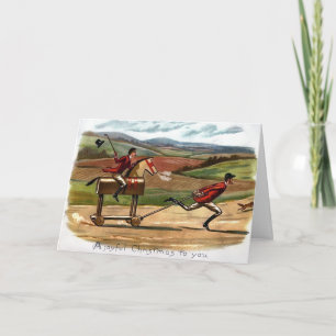  Victoriaans kerstkaart Feestdagen Kaart