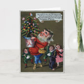  Victoriaans kerstkaart Feestdagen Kaart (Voorkant)