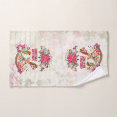 Victoriaans  kerstkerst bad handdoek (Handdoek)