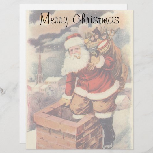 Victoriaans kerstkerstkerstkerstbedekking in Chimn (Voorkant / Achterkant)