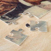 Victoriaans kerstkerstkerstkerstbedekking in Chimn Legpuzzel (Zijkant)