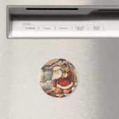 Victoriaans kerstkerstkerstkerstbedekking in Chimn Magneet (Insitu (Vaatwasser))