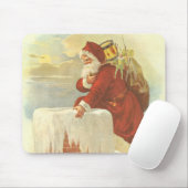 Victoriaans kerstkerstkerstkerstbedekking in Chimn Muismat (Met muis)