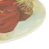 Victoriaans kerstkerstkerstkerstbedekking in Chimn Snijplank (Hoek)