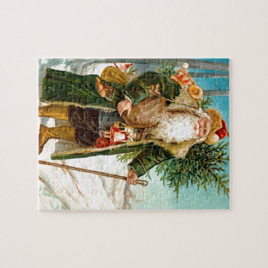 Victoriaans kerstkerstkerstkerstkerstkerstkerstbek legpuzzel (Horizontaal)