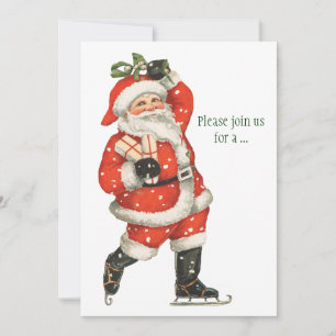 Victoriaans kerstkerstkerstkerstkerstman — ijskela kaart