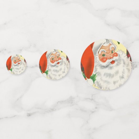 Victoriaans kerstkerstmis met kerstmis confetti (Voorkanten)