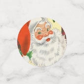 Victoriaans kerstkerstmis met kerstmis confetti (Kleine voorkant)