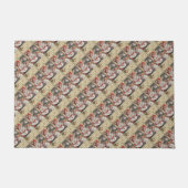 Victoriaans kerstklep voor kinderen deurmat (Voorkant)