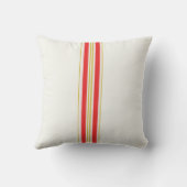 Victoriaans kerstkussen - omkeerbaar kussen (Achterkant)