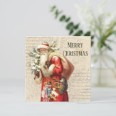  Victoriaans kerstman (Staand voorkant)