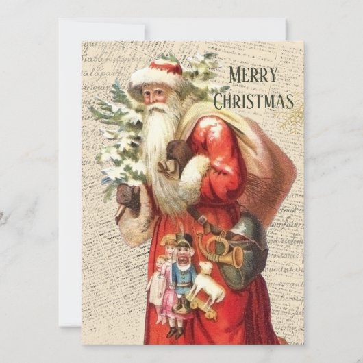  Victoriaans kerstman (Voorkant)