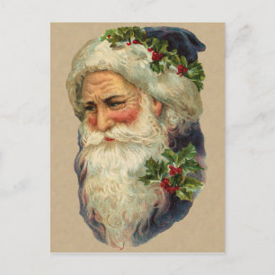 Victoriaans Kerstman Briefkaart