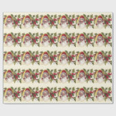  Victoriaans kerstman, c.1906 Kerstmis Cadeaupapier (Vlak)