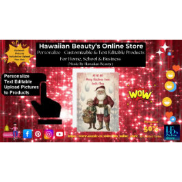 Victoriaans Kerstman Kerstvakantie Elf Kind Feestdagenkaart