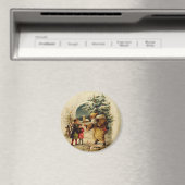 Victoriaans kerstman magneet (Insitu (Vaatwasser))