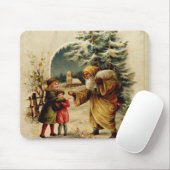 Victoriaans kerstman muismat (Met muis)