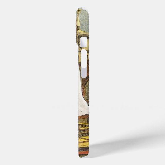 Victoriaans Kerstmis, Kinderen Kerstsokken Case-Mate iPhone Case (Achterkant / Links)