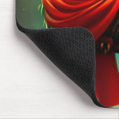 Victoriaans kerstmis met de luiftige kerstmis muismat (Hoek)