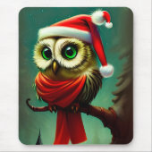 Victoriaans kerstmis met de luiftige kerstmis muismat (Voorkant)