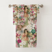 Victoriaans kerstmug     bad handdoek (Insitu)