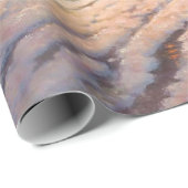 Victoriaans kerstnacht Vintage Cadeaupapier (Rol Hoek)