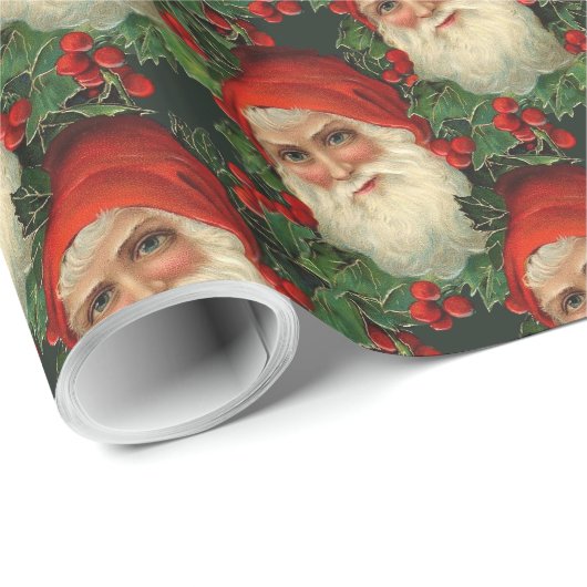 Victoriaans kerstpapier cadeaupapier (Rol Hoek)