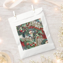 Victoriaans Kerstportret Bedankzakje