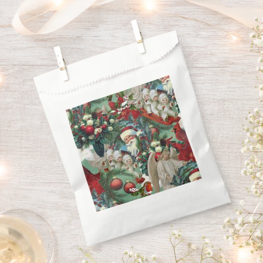 Victoriaans Kerstportret Bedankzakje (Geknipt)