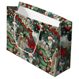 Victoriaans Kerstportret Groot Cadeauzakje
