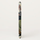  Victoriaans kerstpostbezorging Case-Mate iPhone Case (Achterkant/links)