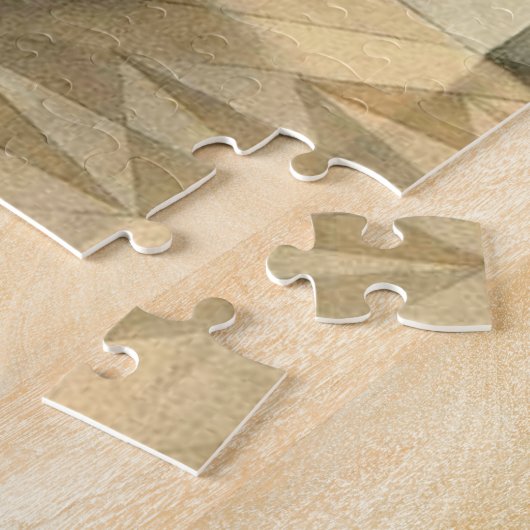 Victoriaans kerstrecorder feestdag legpuzzel (Zijkant)